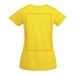 Breda kortärmad T-shirt för dam-ståndskiss4