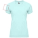 Bahrain Sport T-Shirt für Damen-Standskizze10