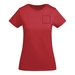 Breda kortärmad T-shirt för dam-ståndskiss8