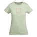 Breda kortärmad T-shirt för dam-ståndskiss18
