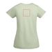 Breda kortärmad T-shirt för dam-ståndskiss12