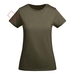 Breda kortärmad T-shirt för dam-ståndskiss9