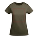 Breda kortärmad T-shirt för dam-ståndskiss7