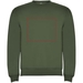 Batian ECO bluza unisex z okrągłym dekoltem-Szkic opisu7