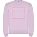 Batian ECO bluza unisex z okrągłym dekoltem-Szkic opisu16