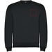 Clasica Sweatshirt mit Rundhalsausschnitt Unisex-Standskizze19