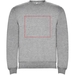 Clasica Sweatshirt mit Rundhalsausschnitt Unisex-Standskizze15