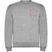 Clasica Sweatshirt mit Rundhalsausschnitt Unisex-Standskizze2