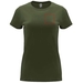 T-shirt a maniche corte da donna Capri-Schizzi dello stand2