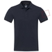 Emerald koszulka polo unisex z recyklingu z krótkim rękawem-Szkic opisu3