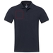 Emerald koszulka polo unisex z recyklingu z krótkim rękawem-Szkic opisu13