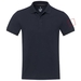 Emerald koszulka polo unisex z recyklingu z krótkim rękawem-Szkic opisu1