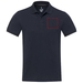 Emerald koszulka polo unisex z recyklingu z krótkim rękawem-Szkic opisu6