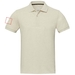 Emerald koszulka polo unisex z recyklingu z krótkim rękawem-Szkic opisu8