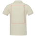 Polo unisex a maniche corte in tessuto riciclato Emerald-Schizzi dello stand7