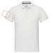 Emerald koszulka polo unisex z recyklingu z krótkim rękawem-Szkic opisu3