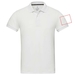 Emerald koszulka polo unisex z recyklingu z krótkim rękawem-Szkic opisu4