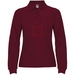 Estrella Langarm Poloshirt für Damen-Standskizze13