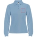 Estrella Langarm Poloshirt für Damen-Standskizze4