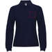 Estrella Langarm Poloshirt für Damen-Standskizze2