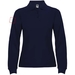 Estrella Langarm Poloshirt für Damen-Standskizze13