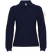 Polo da donna a maniche lunghe Estrella-Schizzi dello stand2
