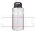 H2O Active® Big Base 1 liter vandflaske med låg med hældetud-Standskitse1
