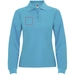 Estrella Langarm Poloshirt für Damen-Standskizze6