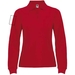 Estrella Langarm Poloshirt für Damen-Standskizze16