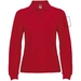 Estrella Langarm Poloshirt für Damen-Standskizze17