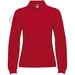 Estrella Langarm Poloshirt für Damen-Standskizze4