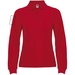 Estrella Langarm Poloshirt für Damen-Standskizze14