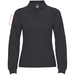 Estrella Langarm Poloshirt für Damen-Standskizze11