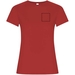 Golden T-Shirt für Damen-Standskizze3