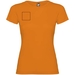 T-shirt a maniche corte da donna Jamaica-Schizzi dello stand9