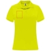 Polo sport Monzha à manches courtes pour femme-Croquis verticaux18