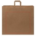 Kraftpapiertasche 90-100 g/m² mit flachen Griffen – XXL-Standskizze1