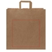 Sac en papier Kraft 80-90 g/m² avec poignées plates, XL-Croquis verticaux3