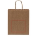 Kraftpapiertasche 80 g/m² mit gedrehten Griffen – klein-Standskizze3