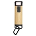 Kuma Taschenlampe aus Bambus und recyceltem RCS Kunststoff mit Karabinerhaken-Standskizze4