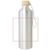 Malpeza butelka na wodę o pojemności 770 ml wykonana z aluminium pochodzącego z recyklingu z cert-Szkic opisu3