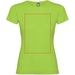 Jamaika T-Shirt für Damen-Standskizze4
