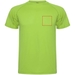 T-shirt sport Montecarlo maille piquée à manches courtes pour homme-Croquis verticaux1