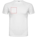 T-shirt sportiva da uomo a maniche corte Montecarlo-Schizzi dello stand12