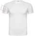 T-shirt sportiva da uomo a maniche corte Montecarlo-Schizzi dello stand8