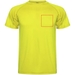 T-shirt sport Montecarlo maille piquée à manches courtes pour homme-Croquis verticaux11