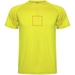 T-shirt sport Montecarlo maille piquée à manches courtes pour homme-Croquis verticaux1