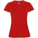 T-shirt sportiva a maniche corte da donna Montecarlo-Schizzi dello stand14