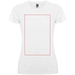 T-shirt sportiva a maniche corte da donna Montecarlo-Schizzi dello stand18