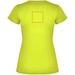 T-shirt sportiva a maniche corte da donna Montecarlo-Schizzi dello stand2